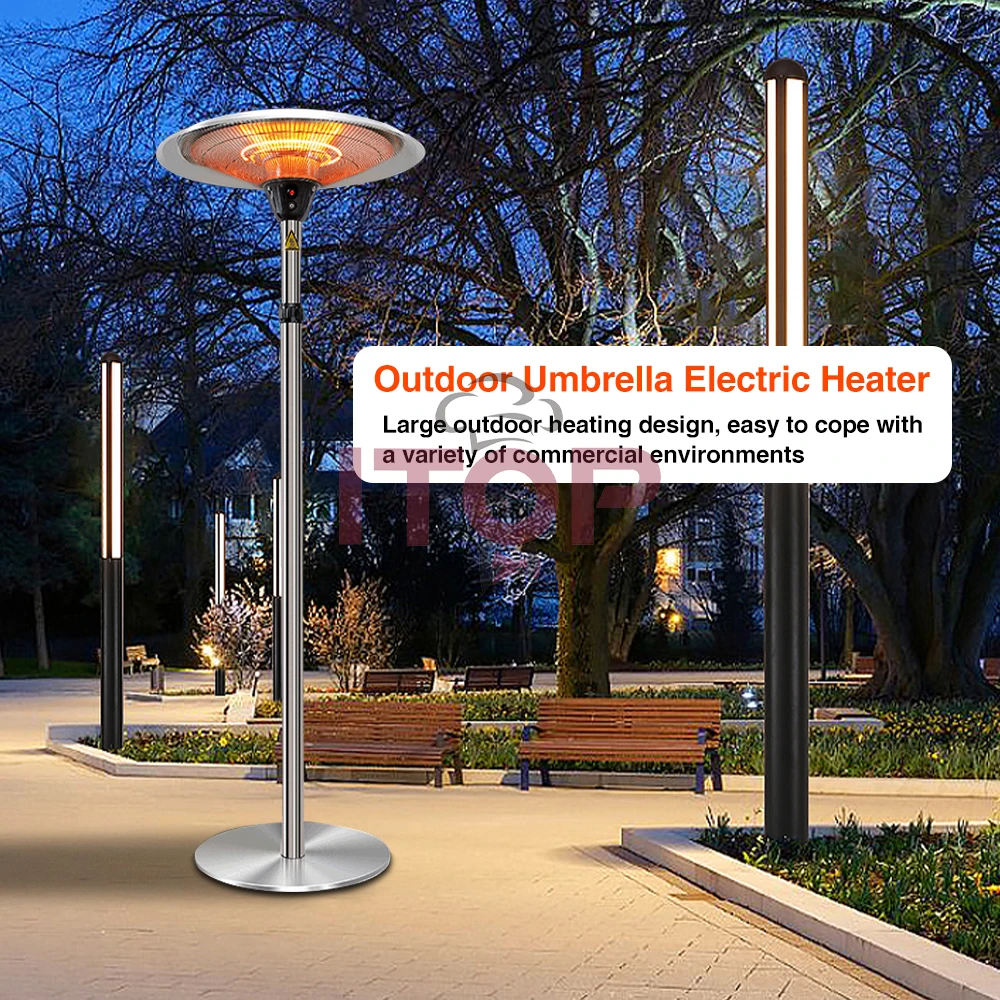 Infrared Heaters Umbrella Space Heater Outdoor Commercial Room