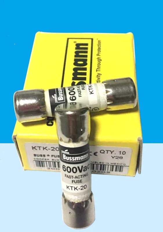 バスマンヒューズ 速断型 10*38mm 600V KTK-12 KTK-15 KTK-20 KTK- KTK-12 ヒューズ