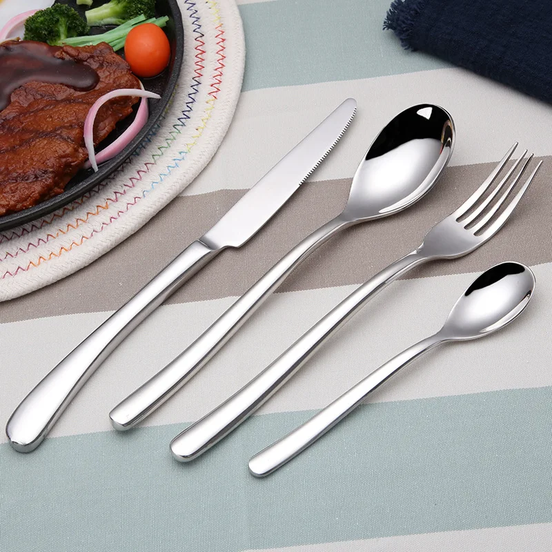 SANTUO 12-piece Forks，Stainless Steel Dessert Dinner Forks 