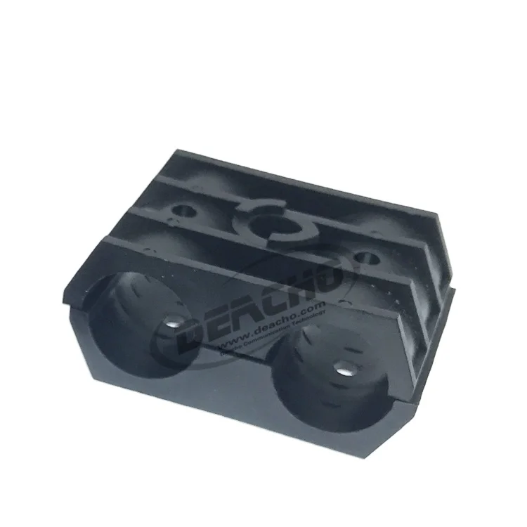 Coaxial Feeder Cable Support Block Fiber Optical Cable And Power Cable ...
