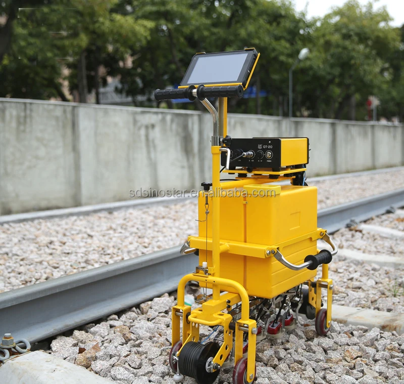 Gt20 Railway Flaw Detection Trolley Rail Flaw Detector With Alarm