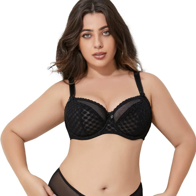 M002 soft-wire full-cup bra back detail