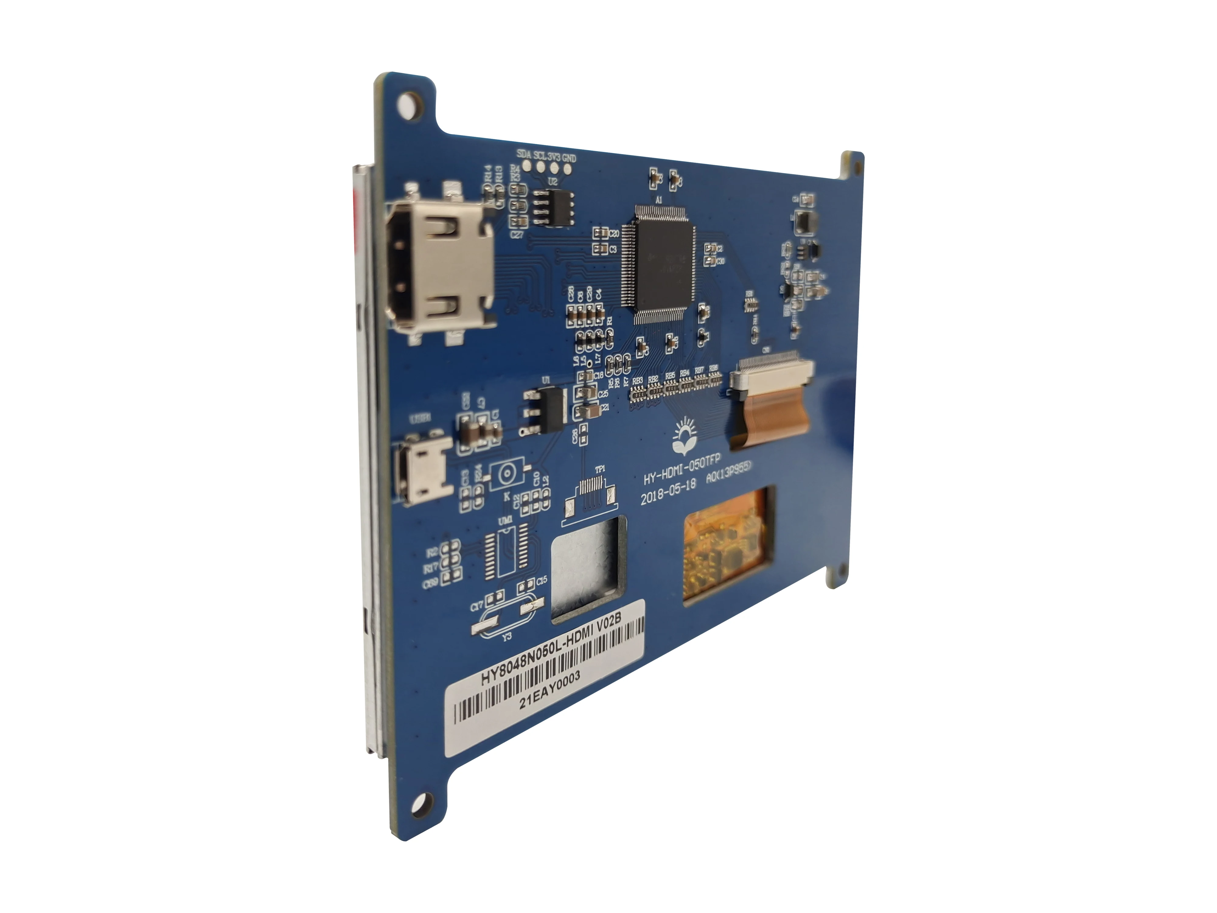 
 5 дюймов HDM 800*480 USB Raspberry Pi ЖК-дисплей модуль  