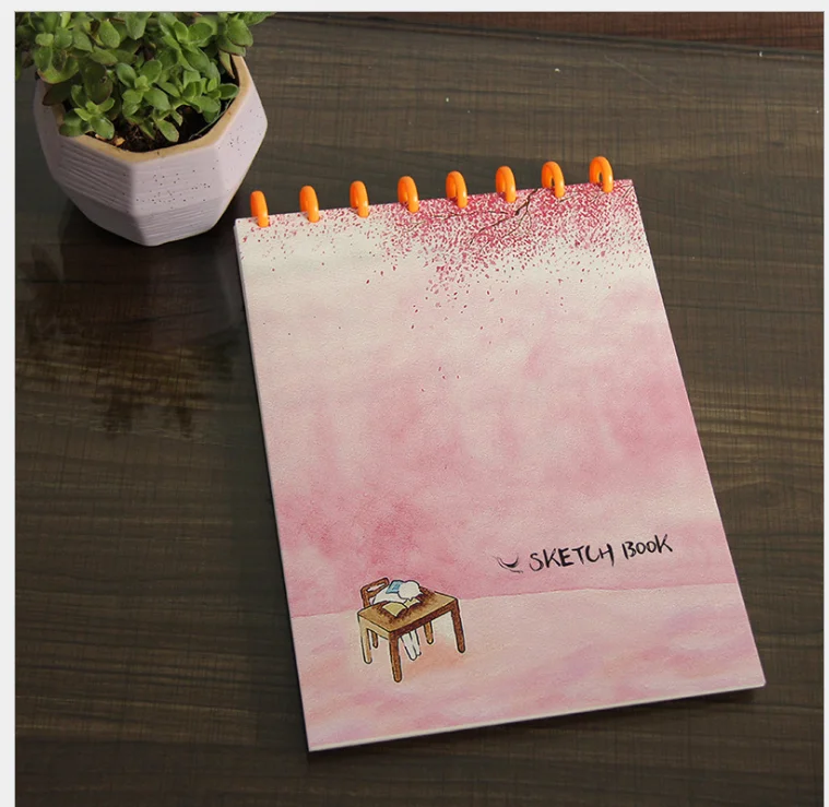 custom cute a6 refill paper journal