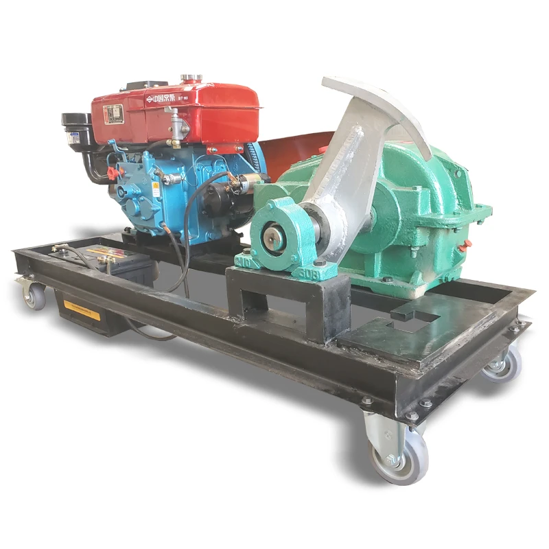 Firewood Processor Machine Log Splitter with Double Knife for Wood Cutting and Splitting