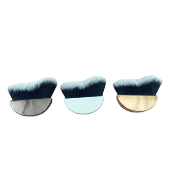 customizable Dry Shampoo brush Plastic Handle Blush powder Vegan concealer brush makeup brushes Factory Price