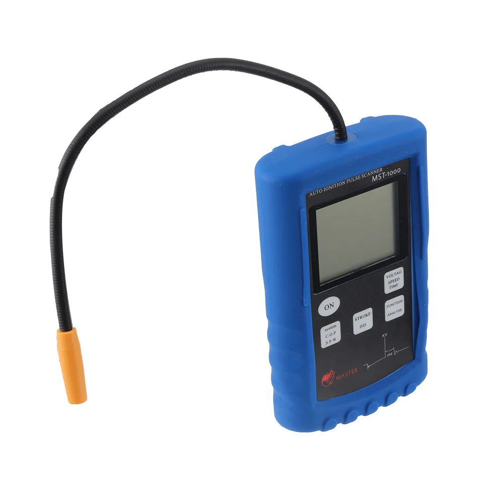 Auto Ignition Pulse Scanner MST-1000 KVOLT Calibration Function Ignition Spark Test Tool for Automobile Ignition Engine Analyzer
