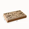 Colore legno naturale, 200 pezzi/sacchetto