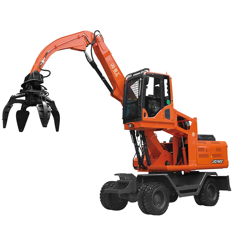 13 Ton Scrap Handling Excavator for Sale Wheel Excavator Engine Pakistan Malaysia Video Technical Support Indonesia Philippines