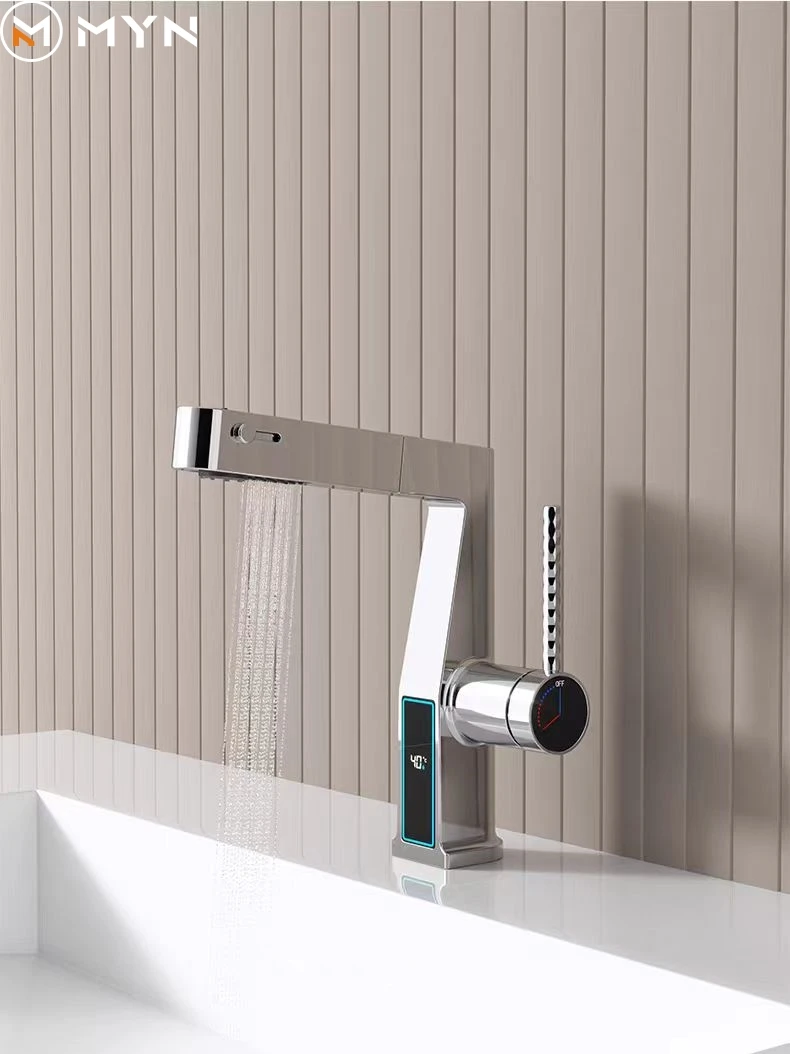 Sanitary Ware High End Temperature Display Screen Wc Lavabo Smart Tap ...