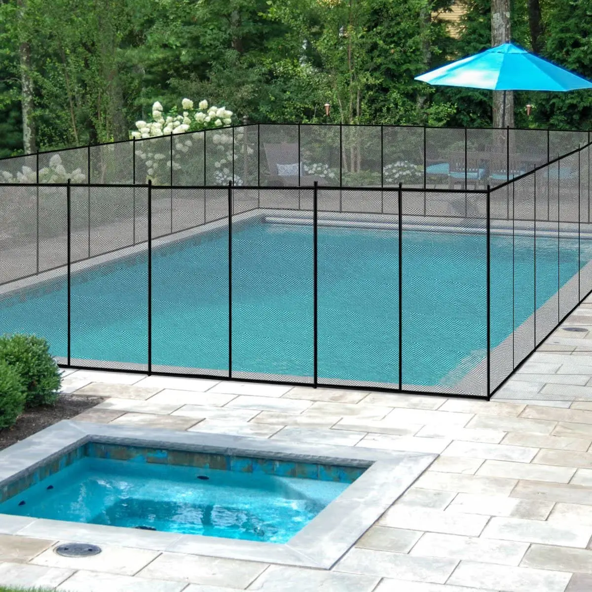 Factory Price Foldable Pool Fence for Pet Dog Kids Safety Protection
