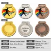 Rainbow Football Medal