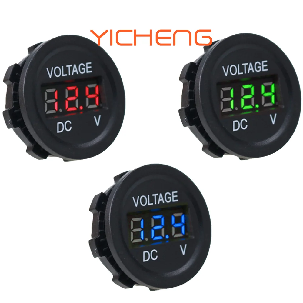 12V Digital Ammeter Voltmeter Power Socket for Boat Marine Auto Car - China  Car 12V DC Socket, Voltmeter and Ammeter