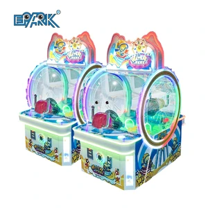 Coin-Operated Small Duck Water Shooting Machine Indoor Sport Arcade Game for Kids Metal Material Available for Sale Water Parks