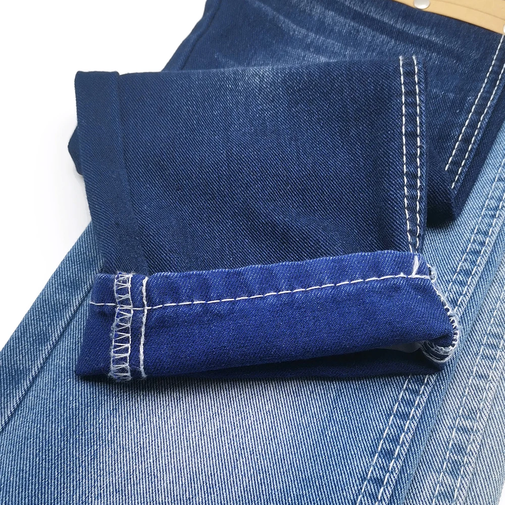 Factory Roll of Jeans Fabric Good Quality in Stock Plus Size Women's Jeans 3SB002-3