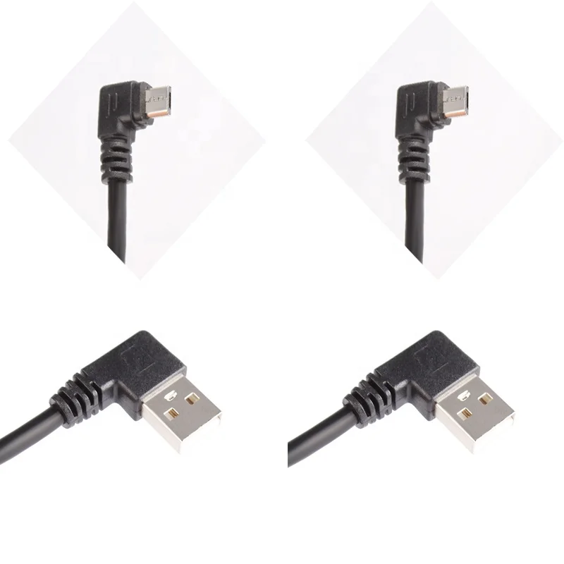 Angle USB Micro 3.0 /2.0 Right Angle V8 Cable for Mobile Game| Alibaba.com