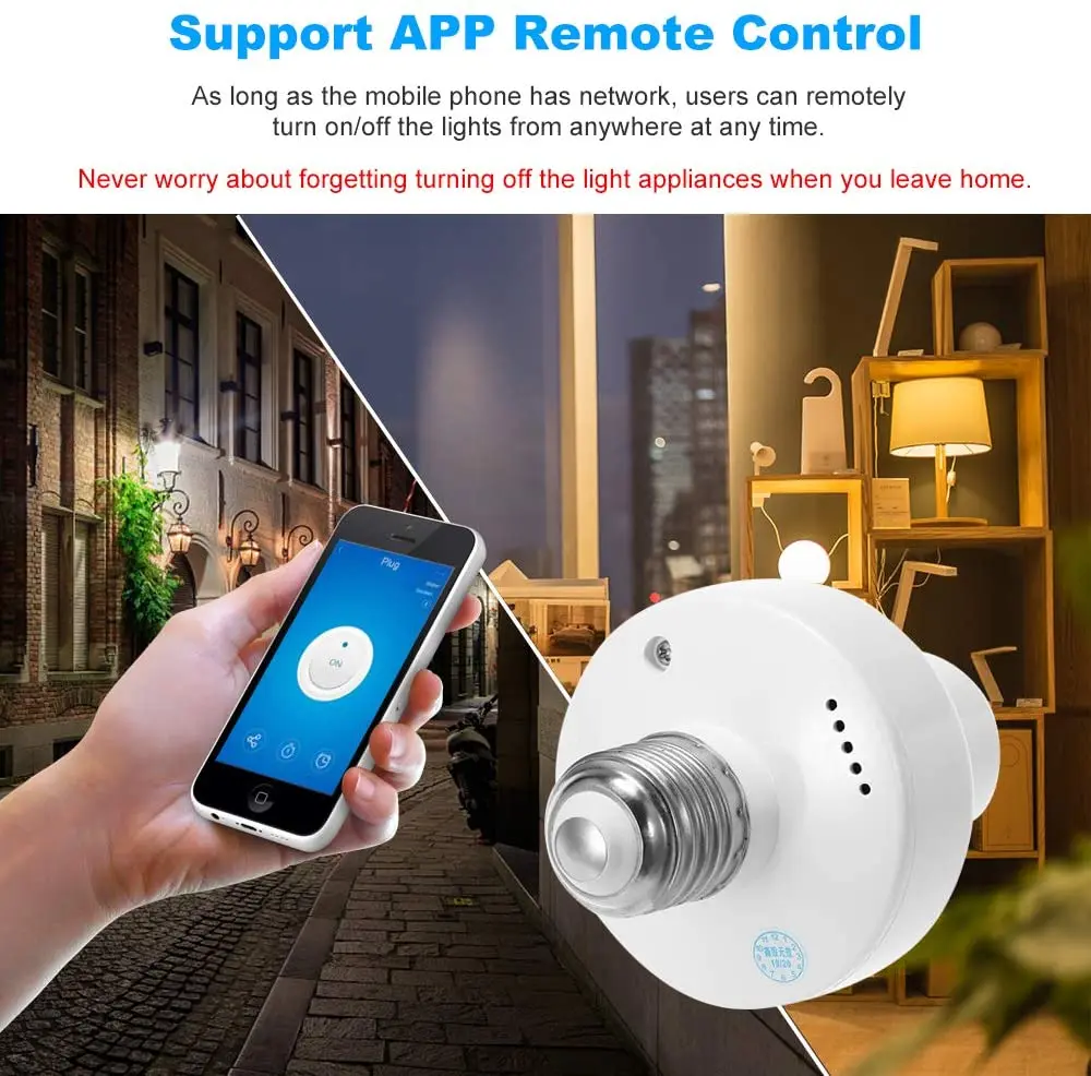 wifi bulb socket