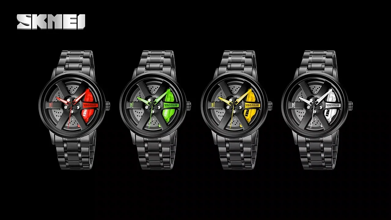 Skmei 1787 New Wheels Rolling Creative Fashion Men's Watch Che Youhui ...