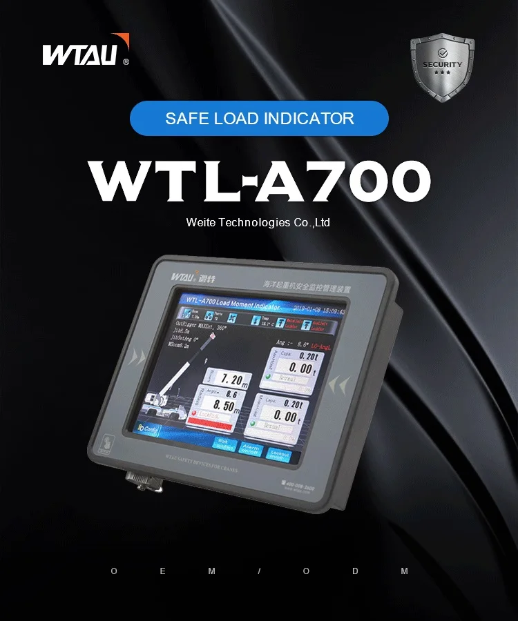Full Set Load Moment Indicator System Kit for Grove Tadano kato Ppm 50t Telescopic Rt Cranes