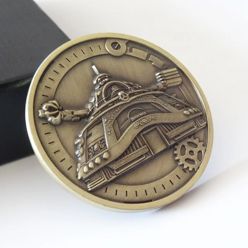 Factory Make Your Own Design Custom High Quality Metal Funny 3d Antique Coins Old Coin