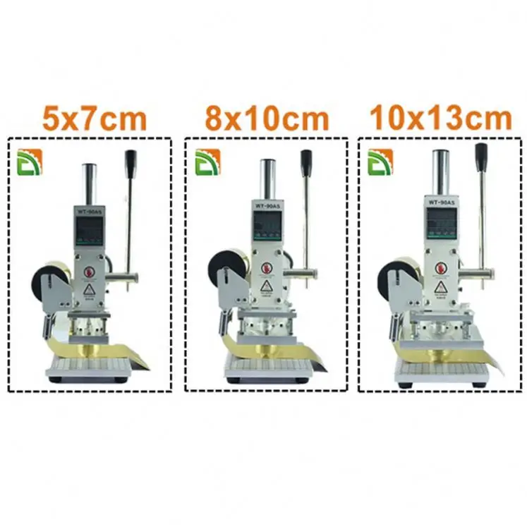 Stempelen Hot Folie Leer Voor Pers Afdrukken Warmte Logo Mal