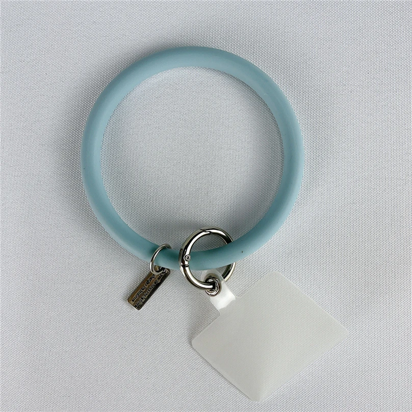 Universal Hanging Ring For Mobile Phone Soft Silicone Lanyard Strap Anti-Lost Bracelet for iPhone Xiaomi Samsung Keychain