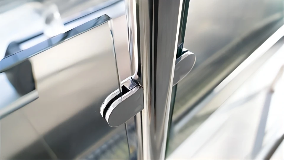 Frameless Glass Railing Round Type Clip 304 316 2205 Stainless Steel ...