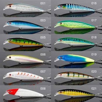 For Lure Minnow Lure Bait Golden Gun Foreign Trade Minnowlure Sea Fishing Hard Bait False Bait Stainless Steel Saltwater Fish – Minnow – view 5