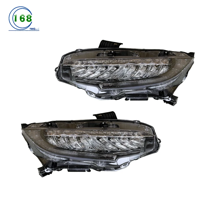 Source High quality auto parts headlights suitable for HONDA CIVIC