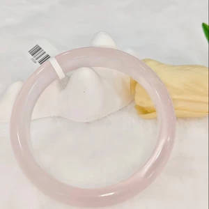 Natural Powder Ice Agate Simple Small Fresh Fashion Elegant Delicate Goddess Bracelet