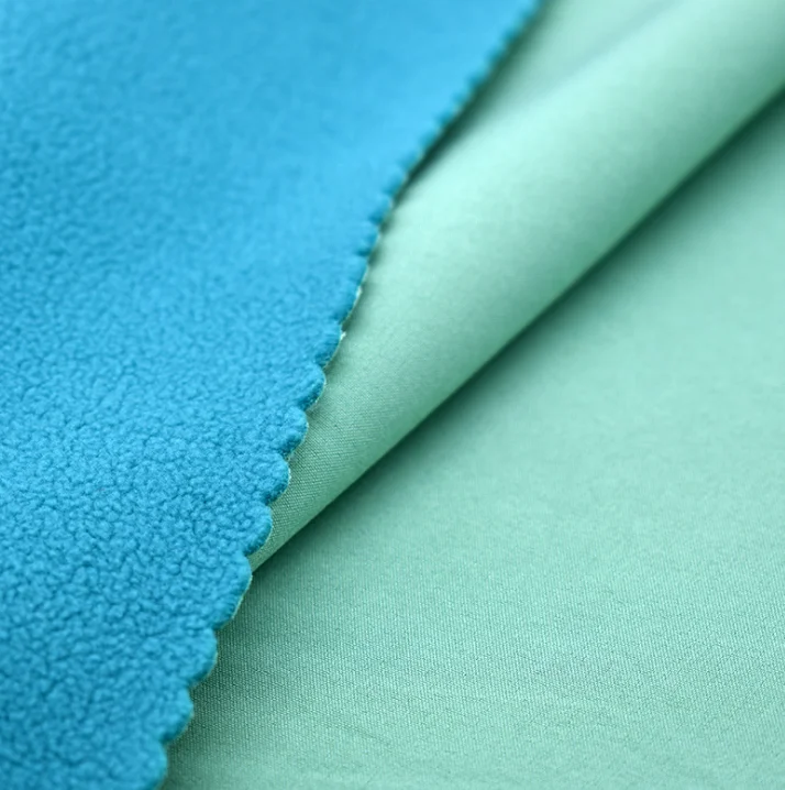 Functional Spandex 3 Layers TPU Breathable Membrane Softshell Fabric with Bonding Fleece Ski Jacket