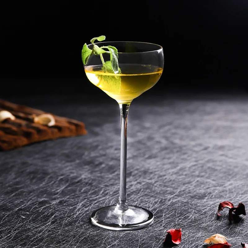 Unique Crystal for Coupes Set 150ml Unbreakable Customizable Color Logo Modern Minimalist Design for Restaurant Hotel Home