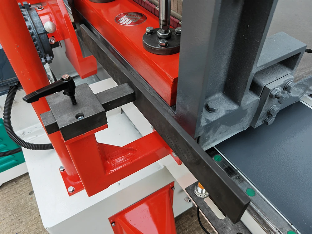 TEBAK Woodworking Tool Double-track Five Saw Blade Tenoning Single End Tenoner Wood Tenon Machine Milling Machine