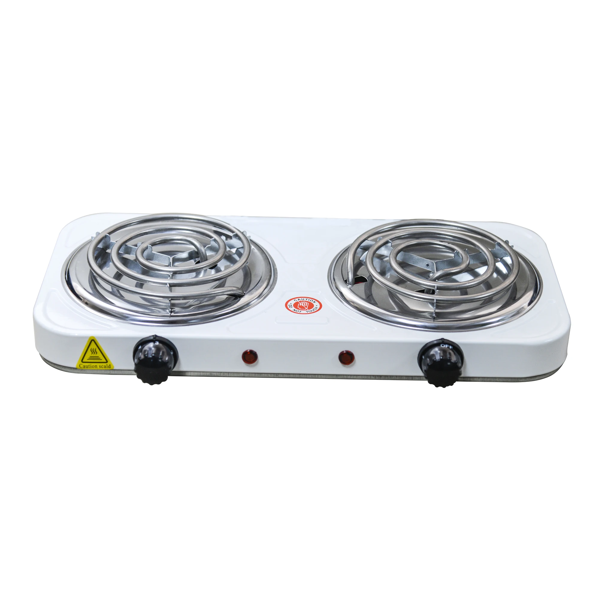 Countertop Coil Hotplate Electric Stove Cooktop Double Flat Burners El –  RAF Appliances