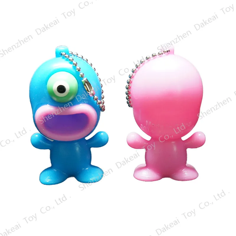 カスタムスモールスクイーズおもちゃアイポッピングキャラクター