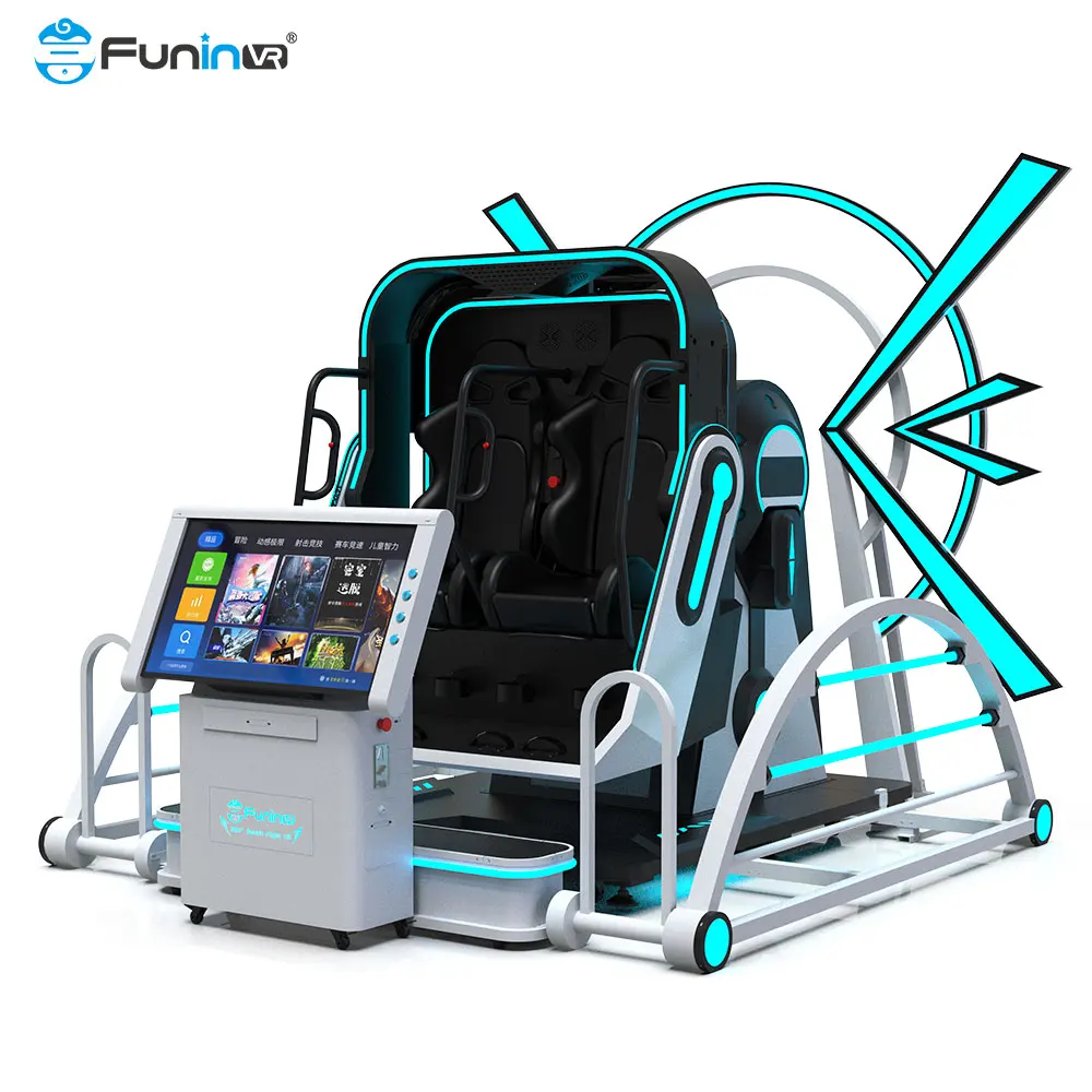 Theme Park Motion Chair Vr VR 9D Cinema、VR Shark Chairs Simulator