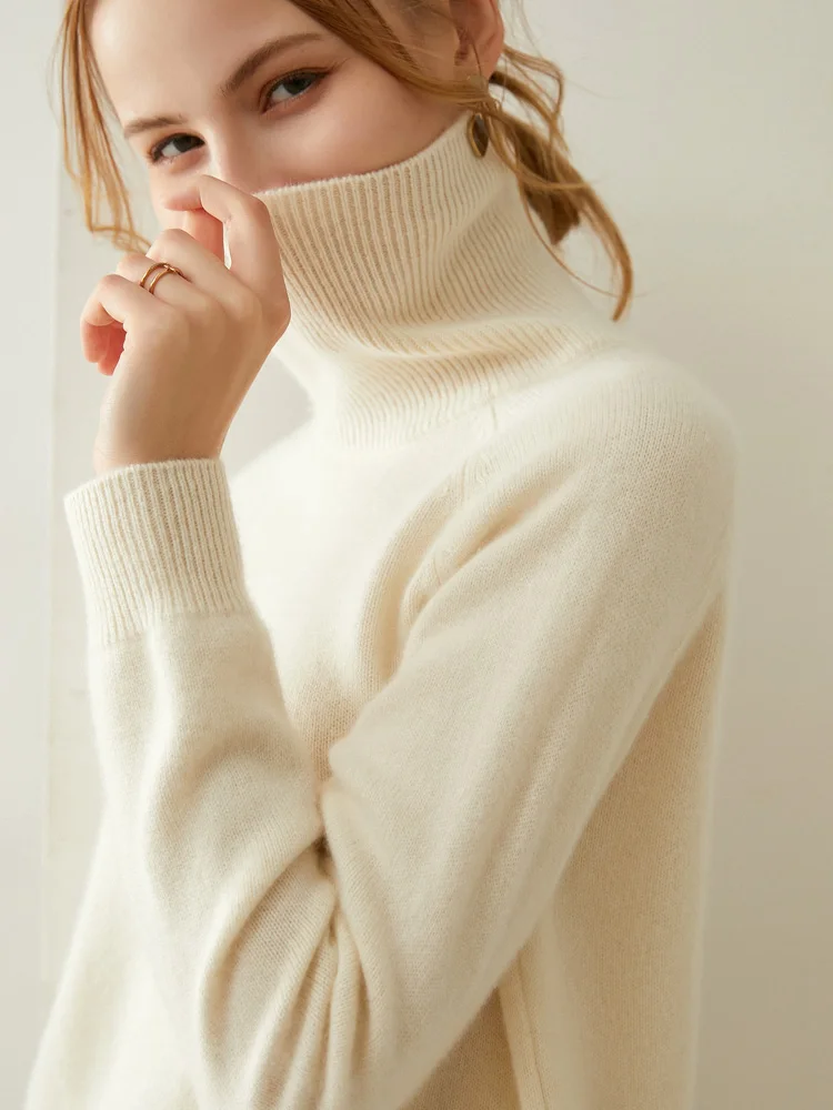 Raglan Knit Cashmeresweater 100 Custom Logo Wholesale Cashmere Women