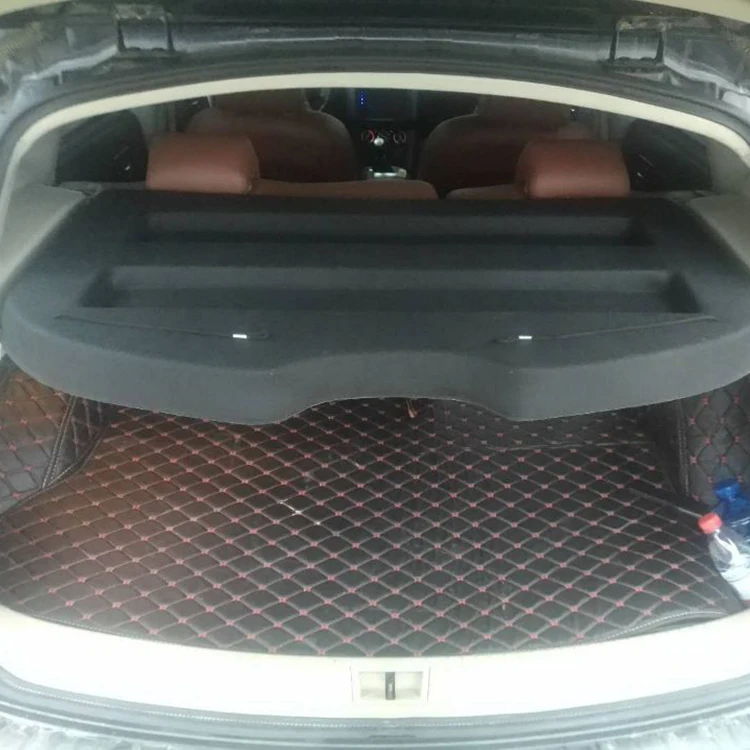 ESUKAR Auto Laderaumabdeckung Kofferraum Schutz Abdeckung Cargo Cover für  Nissan Qashqai 2016-2021, Auto Ausziehbar Kofferraumabdeckung Schutz Rollo