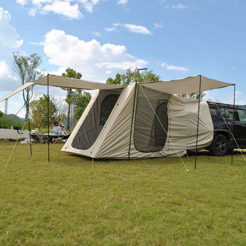 Multifunctional Car Tent Canopy Double Layers SUV Minivan