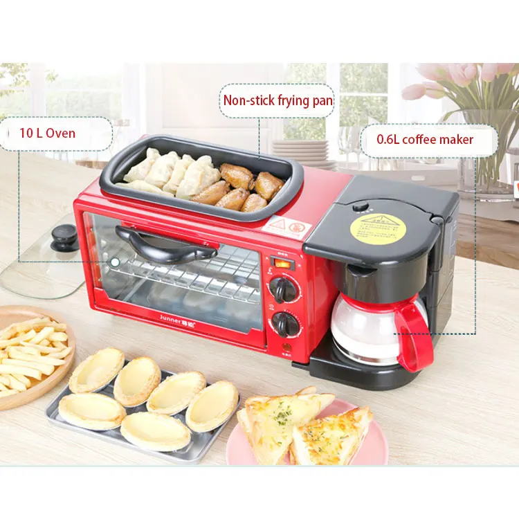 Unique 3 in 1 Breakfast Maker Oven Set for Home - China 3 in 1
