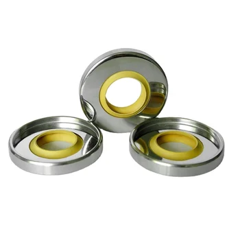 TONGDA High quality PTFE high pressure stainless steel oil seal single lip double lip air compressor skeleton oil seal