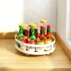 White round single tier