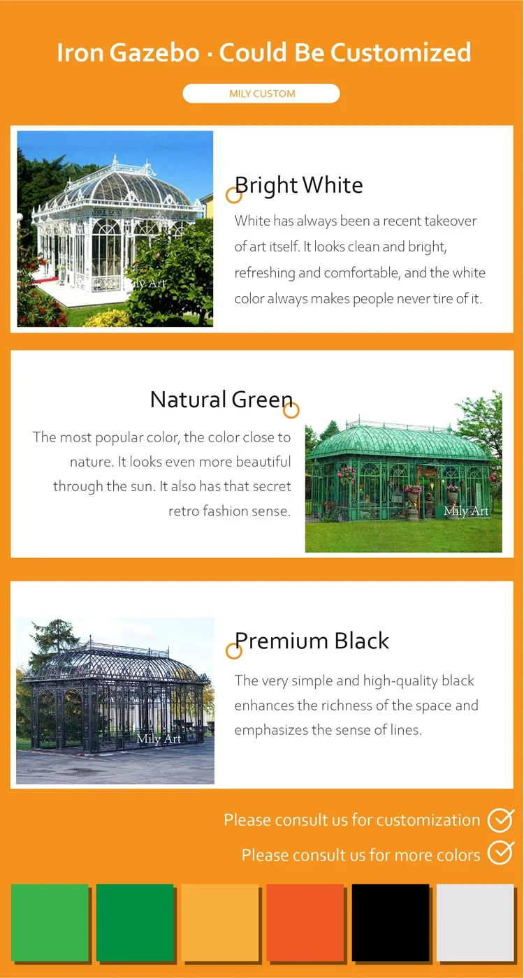 Wrought Iron Gazebo 