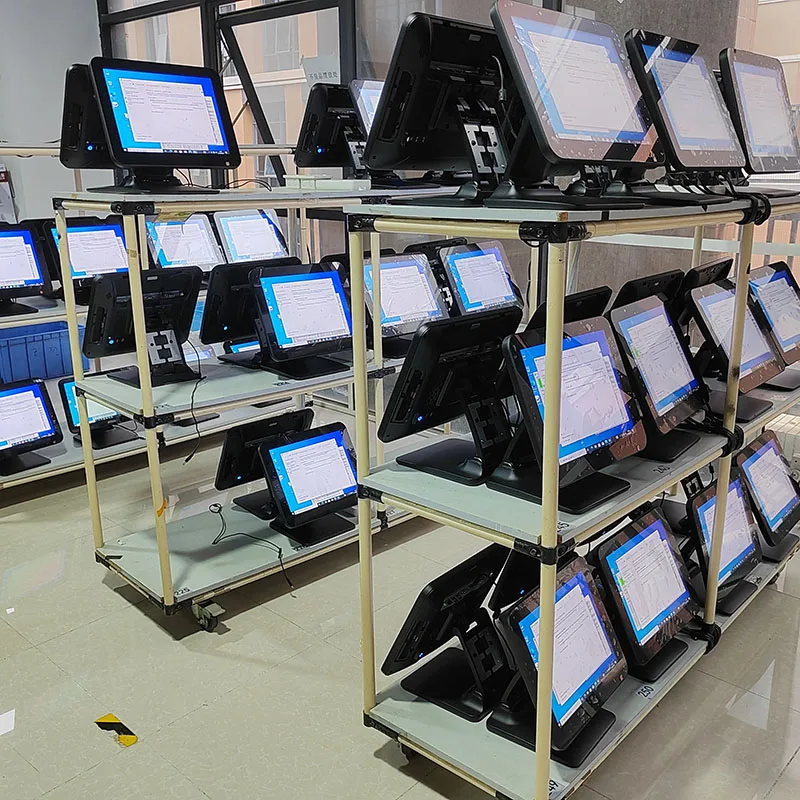 Touch Screen POS Win 10 POS Terminal Hardware Desktop POS Computer 15 Inch