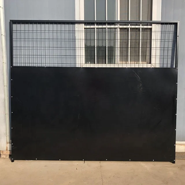 Wholesale Black Powder Coated Indoor/outdoor Dog Run Panels