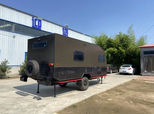 2023 New Style Customized Mobile Travel Trailers Outdoors Caravan House RV Campers with Modern Equipment