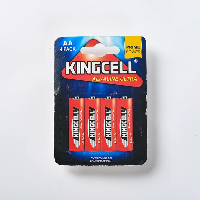 Eco-friendly Factory Price New Arrivals High Performance Size AA Am3 Lr6 No.5 1.5v Alkaline Dry Battery