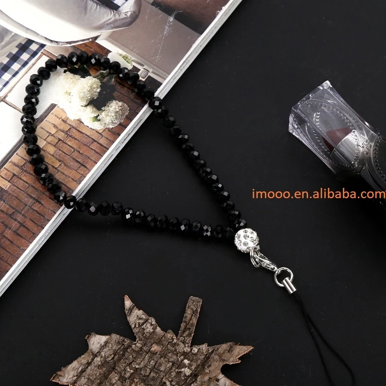 Заводская цена универсальный ремешок для телефона модный с бусинами на запястье брелок мобильного камеры