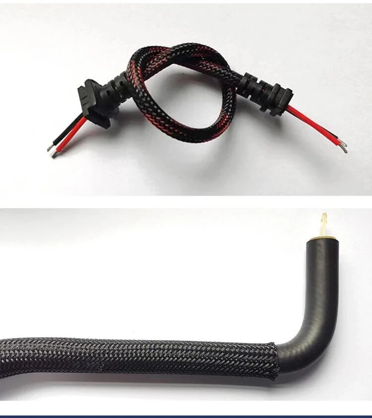 Encryption Tube Three Wire Encryption Colorful Expandable Braided Mesh Woven PET ...