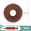 Inflatable round brown